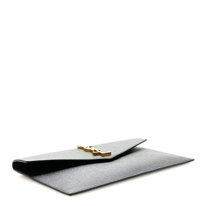 Saint Laurent Grain De Poudre Uptown Pouch Black 4 of 8