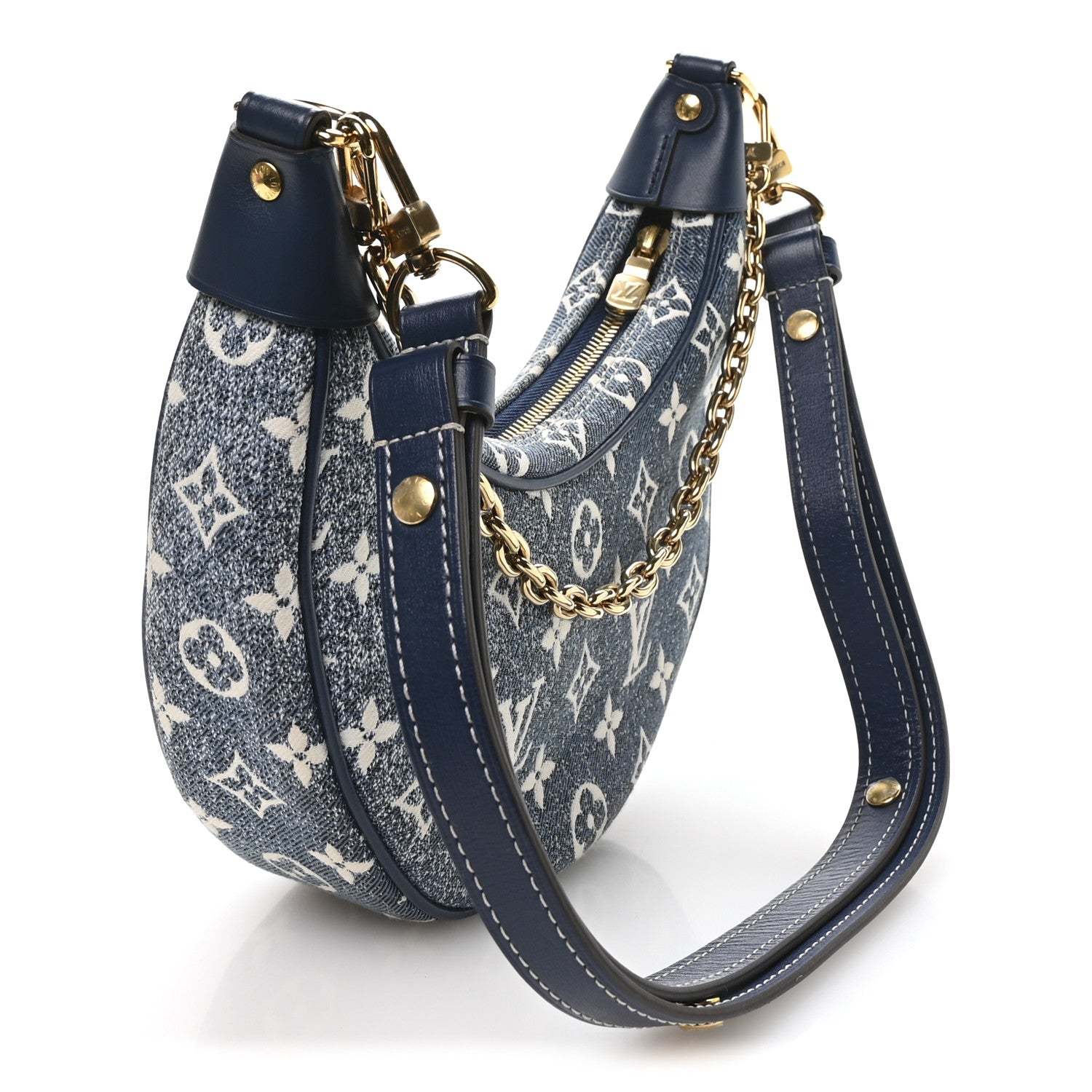 Louis Vuitton Monogram Jacquard Denim Loop Bleu 1847560 – FASHIONPHILE