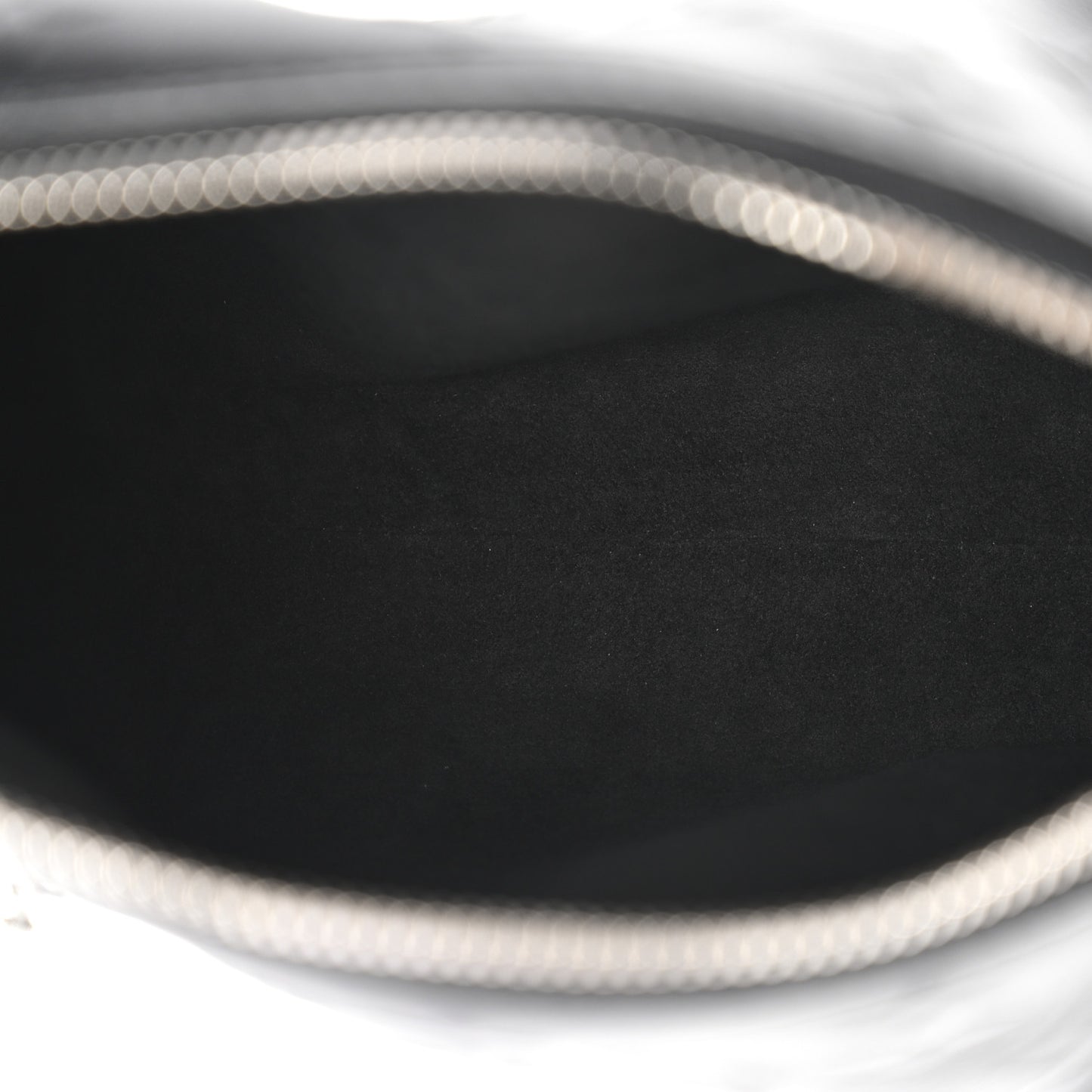Calfskin Debossed Monogram Side Trunk Black