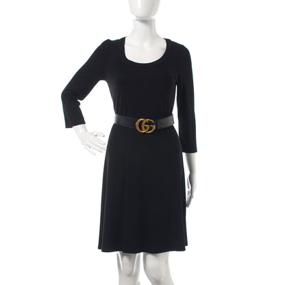 Gucci Calfskin Double G 40mm Belt 90 36 Black 2 of 6