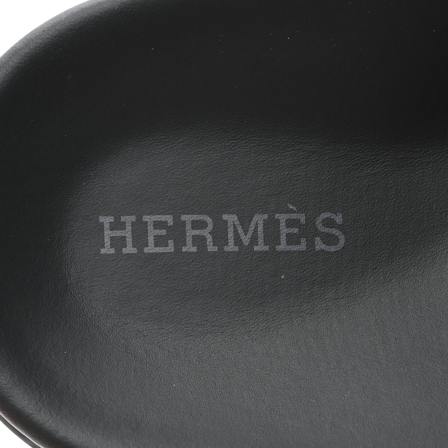Hermes Calfskin Womens Chypre Sandals 39 Black 7 of 9
