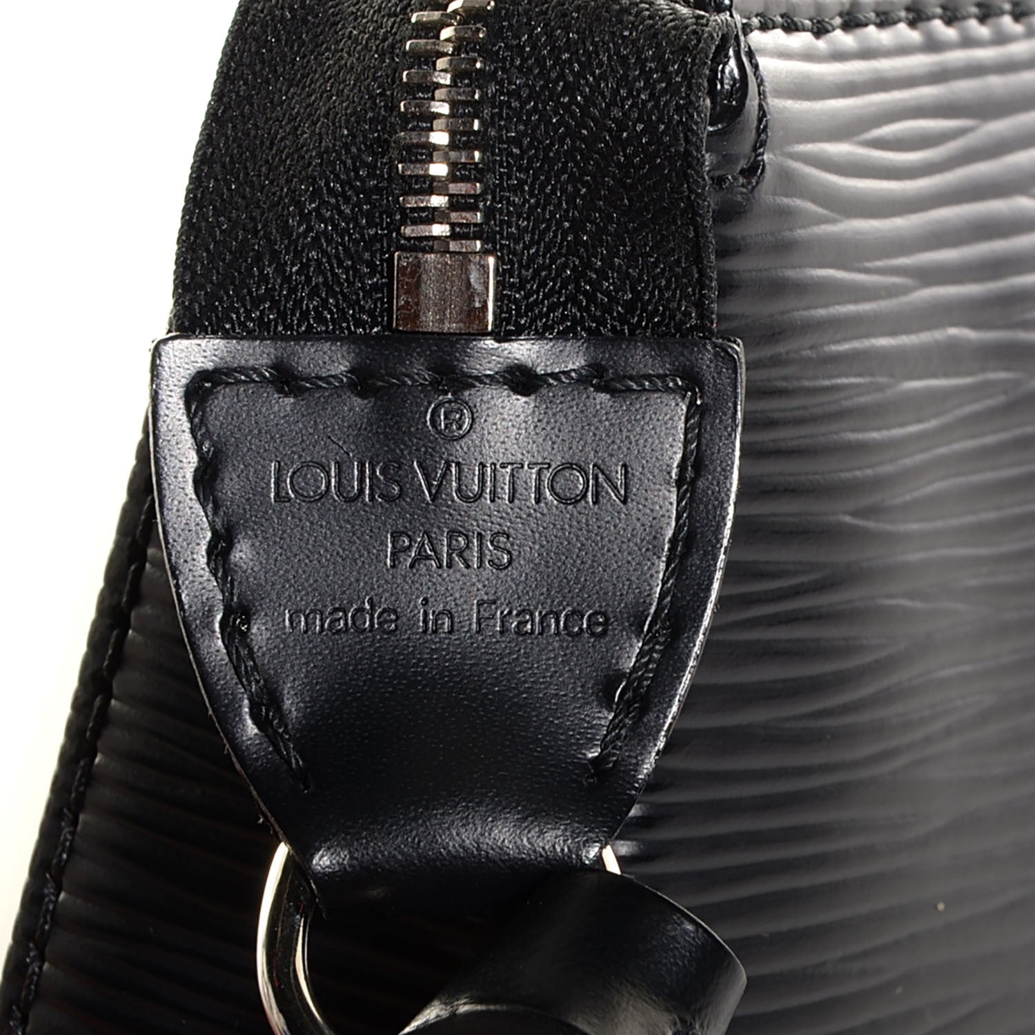 Louis Vuitton Epi Pochette Accessories NM Black 7 of 7