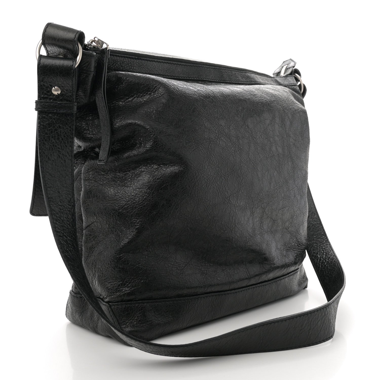 Balenciaga Agneau Day Messenger Black 3 of 12