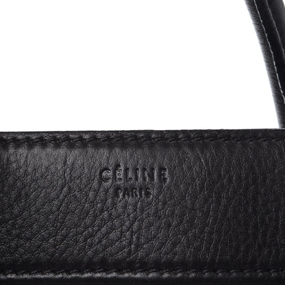Celine Supple Calfskin Medium Phantom Luggage Black 6 of 20