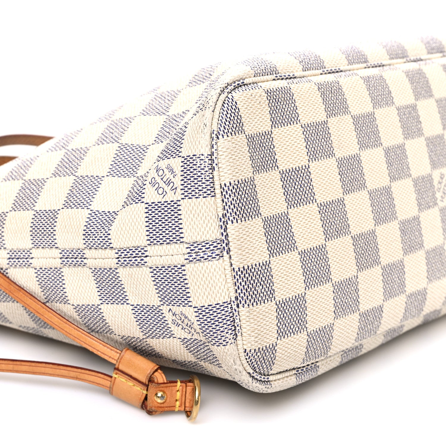 Louis Vuitton Damier Azur Neverfull PM 7 of 9
