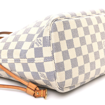 Louis Vuitton Damier Azur Neverfull PM 7 of 9