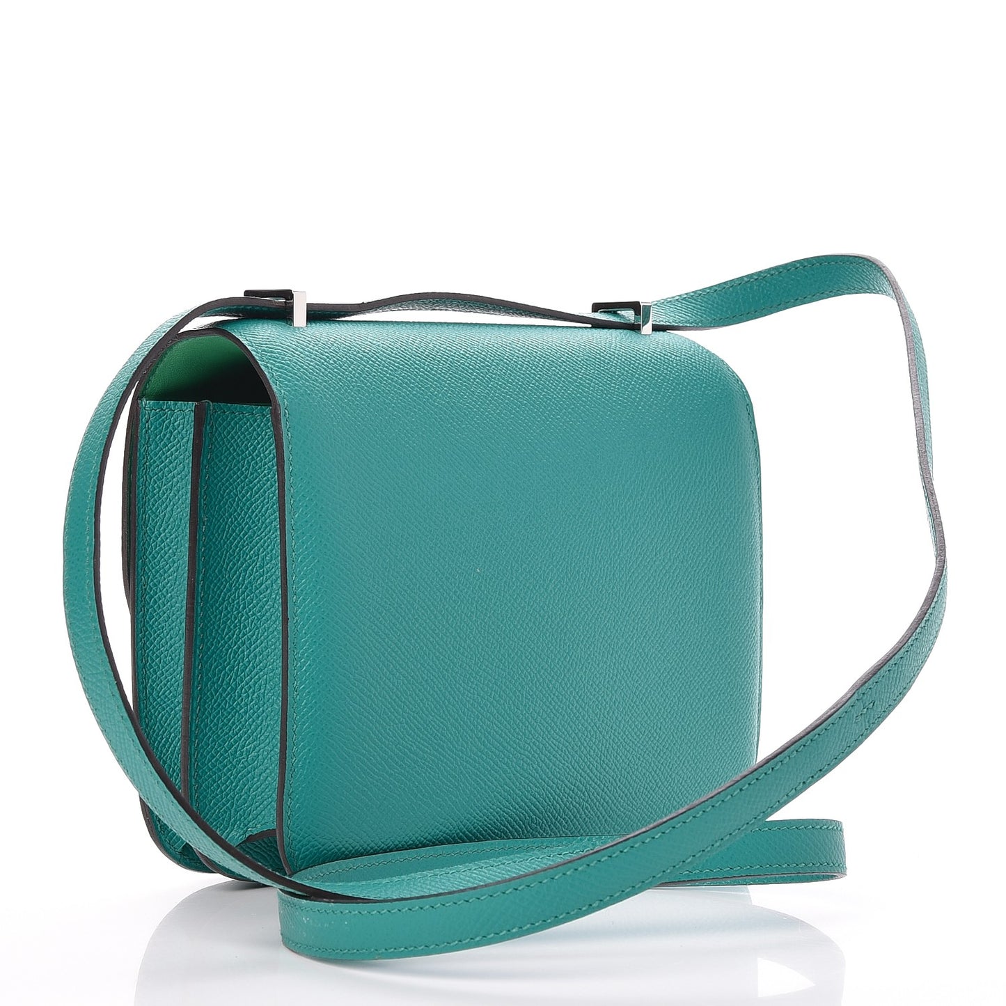 Epsom Enamel Constance 18 Bleu Paon Menthe