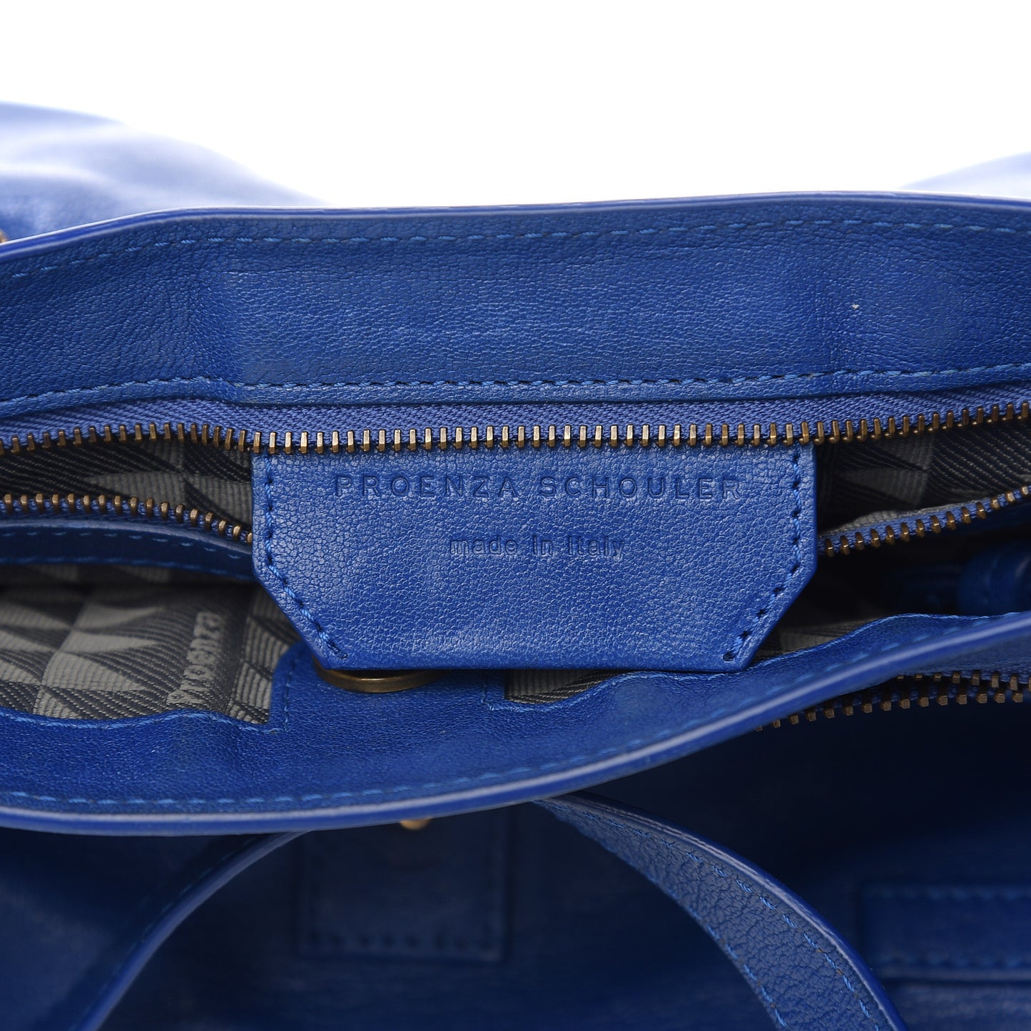 Lambskin Medium PS1 Satchel Royal Blue