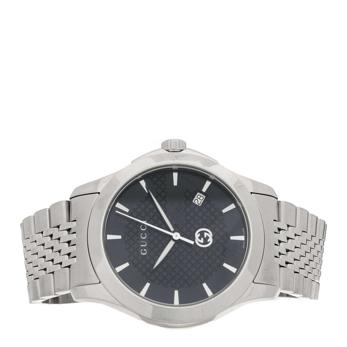 Stainless Steel 38mm G-Timeless Quartz Watch Black