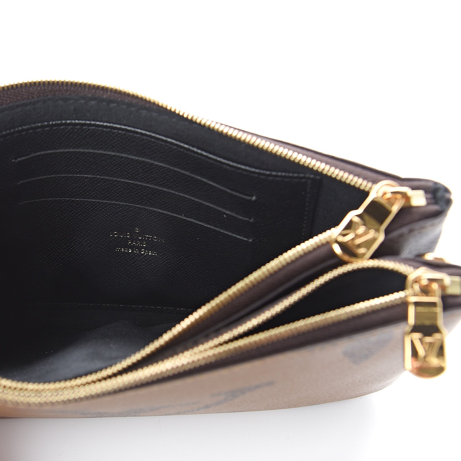 Louis Vuitton Reverse Monogram Giant Double Zip Pochette 4 of 8