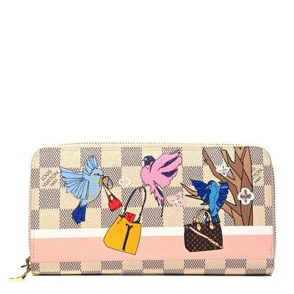 Louis Vuitton Damier Azur 2018 Christmas Animation Zippy Wallet 1 of 6