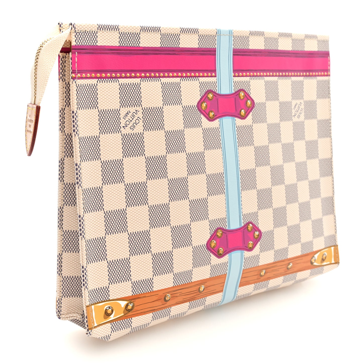 Damier Azur Summer Trunks Saint Tropez Toiletry Pouch 26
