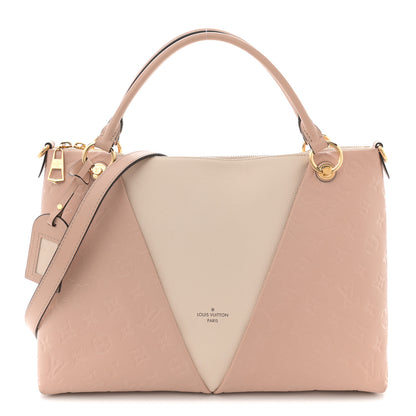 Louis Vuitton Empreinte V Tote MM Beige Rose Creme 1 of 15