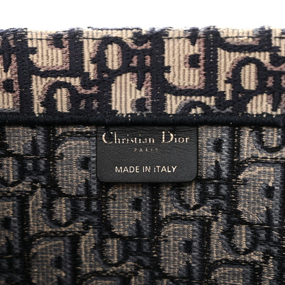 Christian Dior Oblique Large Book Tote Blue Multicolor 6 of 13