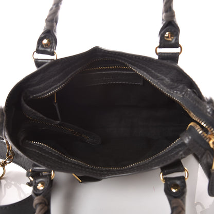 Balenciaga Agneau Giant 12 Gold Hardware Mini City Gris Fossile 5 of 9