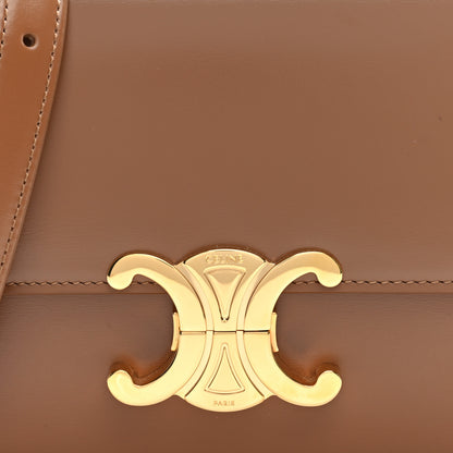 Celine Shiny Calfskin Teen Triomphe Bronze 7 of 9