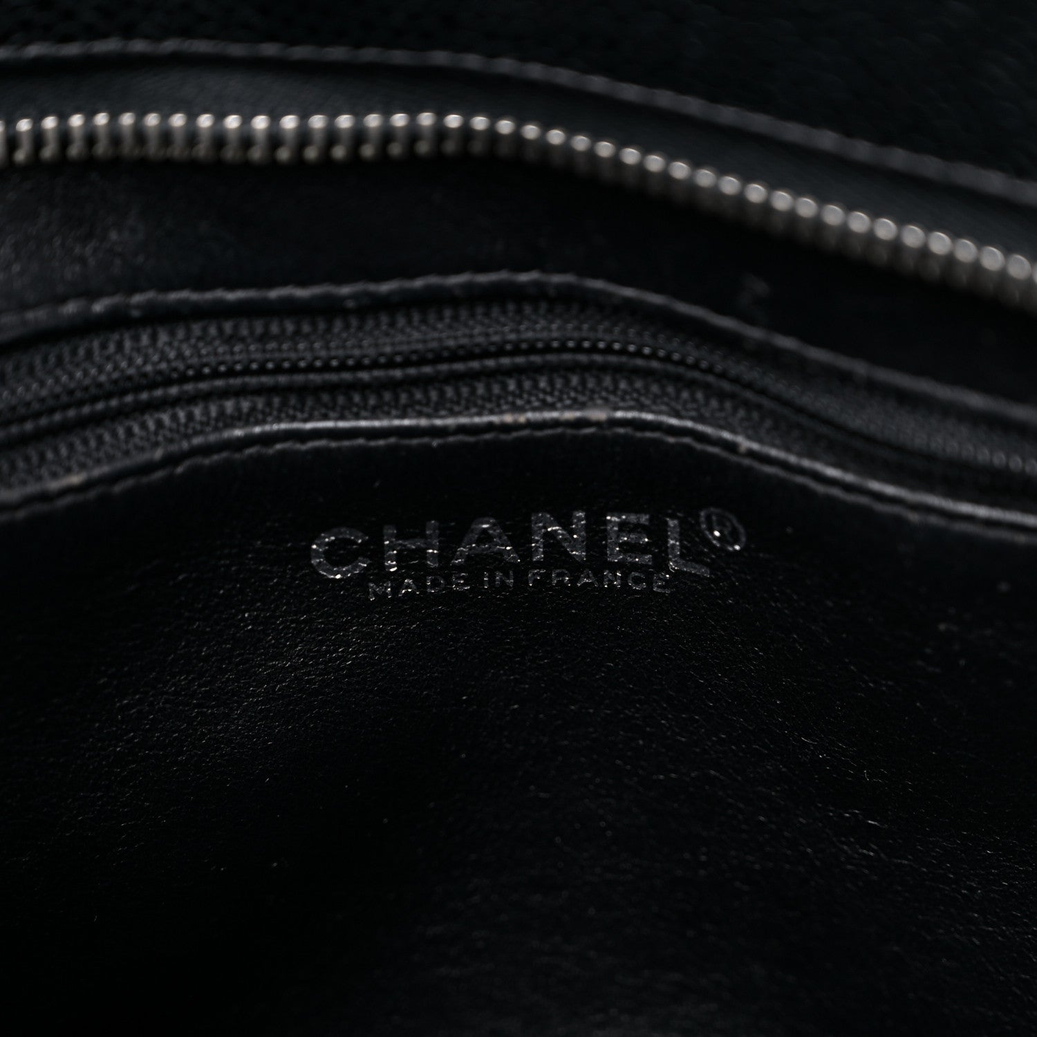 Chanel Caviar Quilted Medallion Tote Black 6 of 13