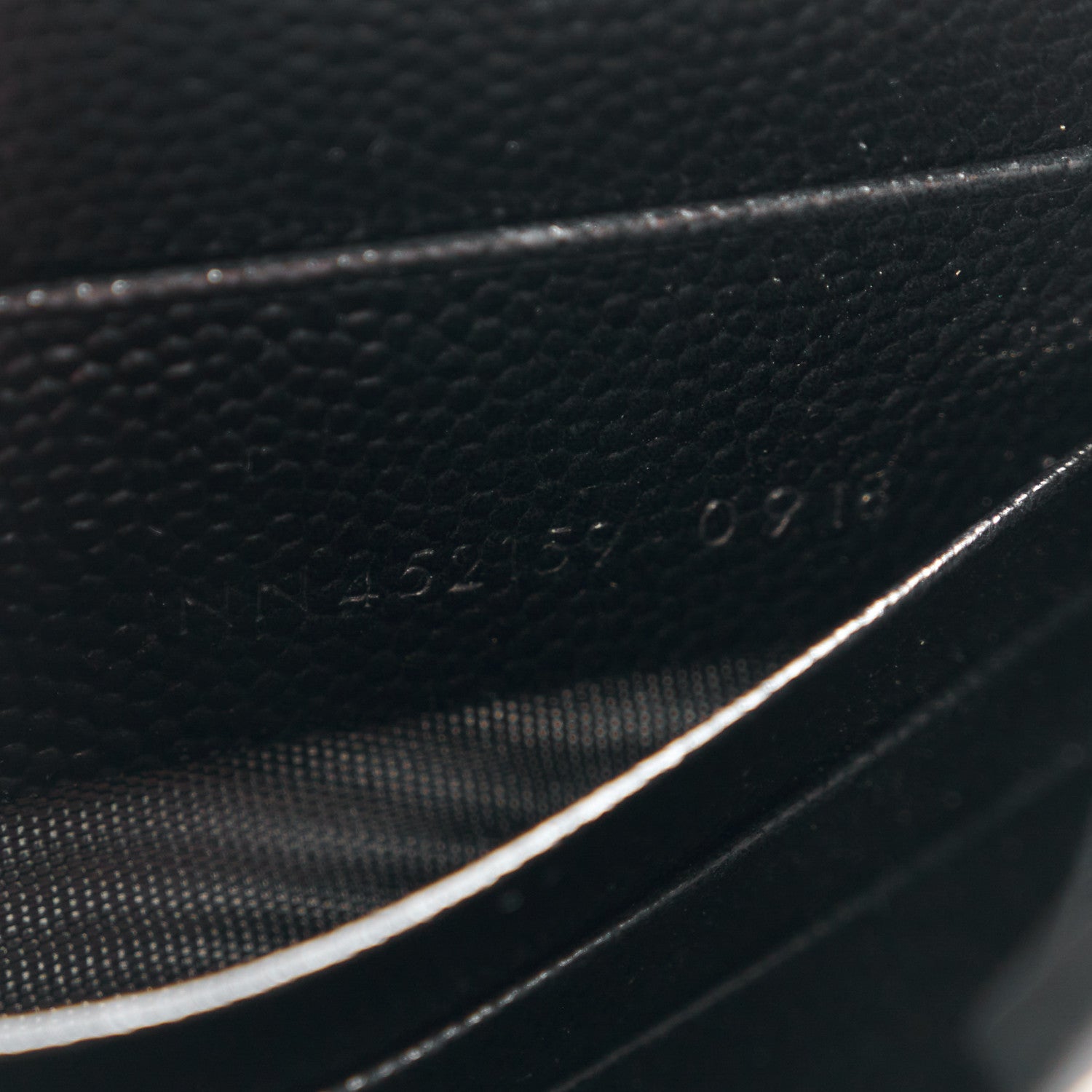 Saint Laurent Grain De Poudre Classic Monogram Kate Tassel Chain Wallet Black 7 of 10