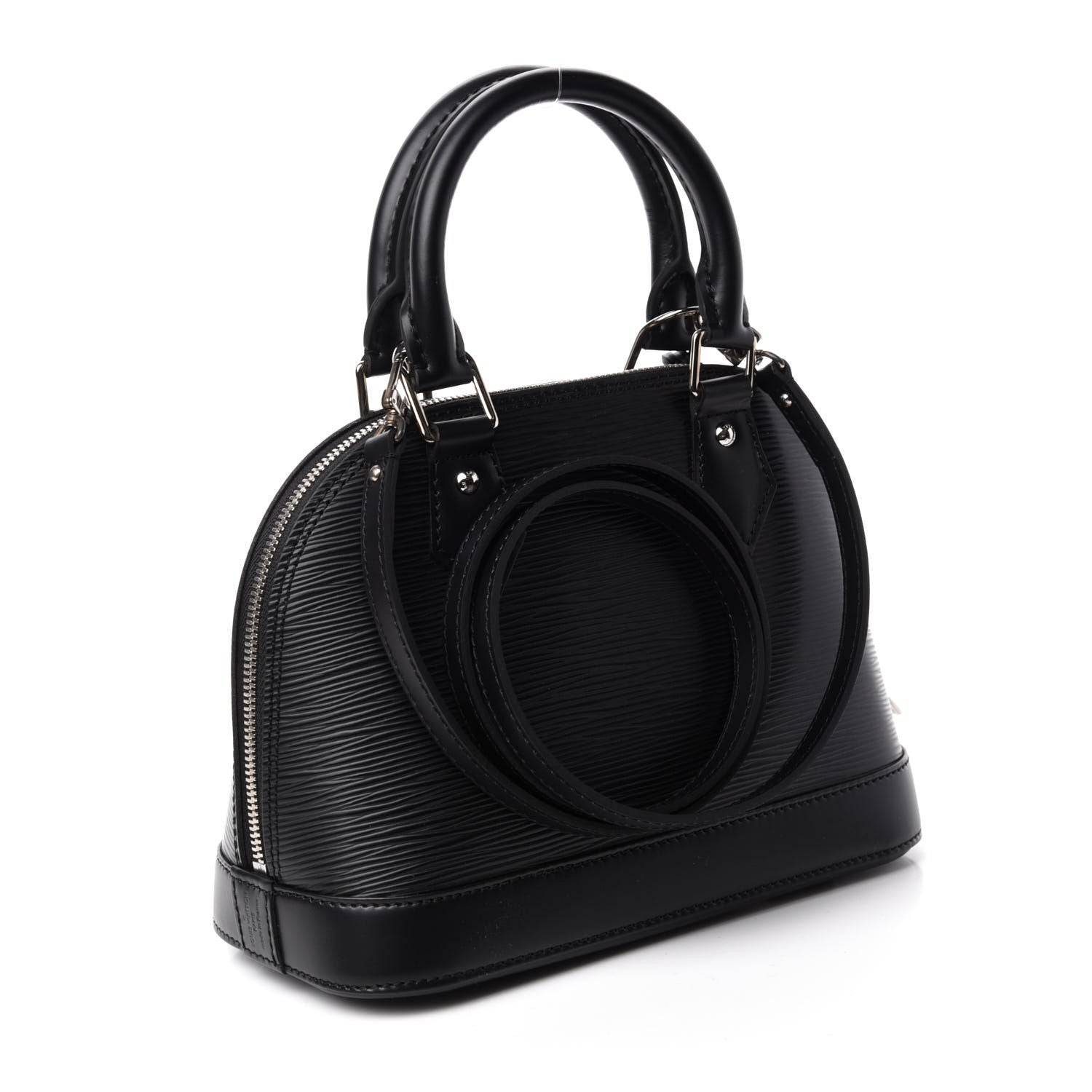 Louis Vuitton Epi Alma BB Black 4 of 11