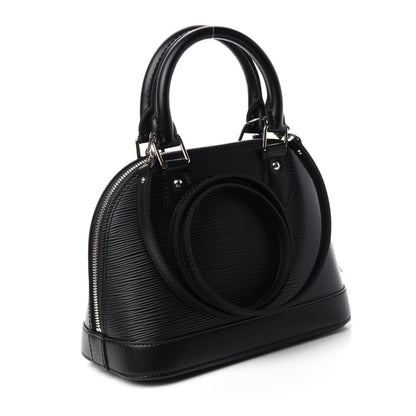 Louis Vuitton Epi Alma BB Black 4 of 11