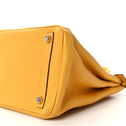 Hermes Togo Birkin 30 Soleil 10 of 17
