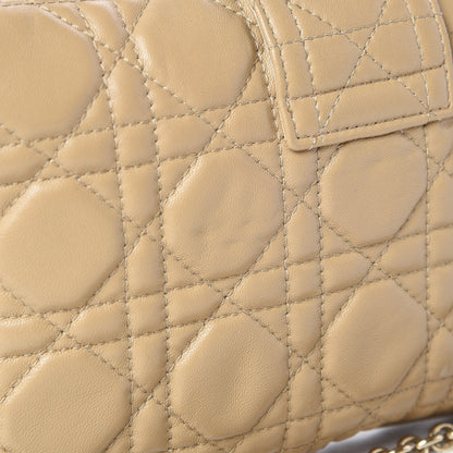 Christian Dior Lambskin Cannage New Lock Pouch Beige 11 of 11