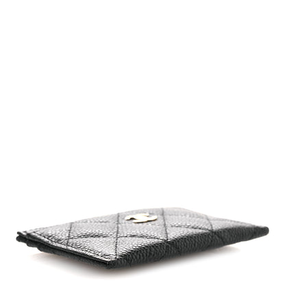 Chanel Caviar Quilted Card Holder Black 4 of 10