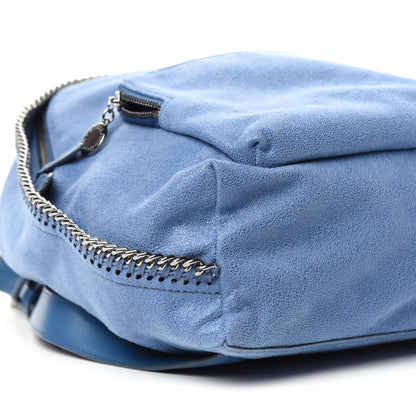 Stella McCartney Shaggy Deer Small Falabella Backpack Blue 7 of 9