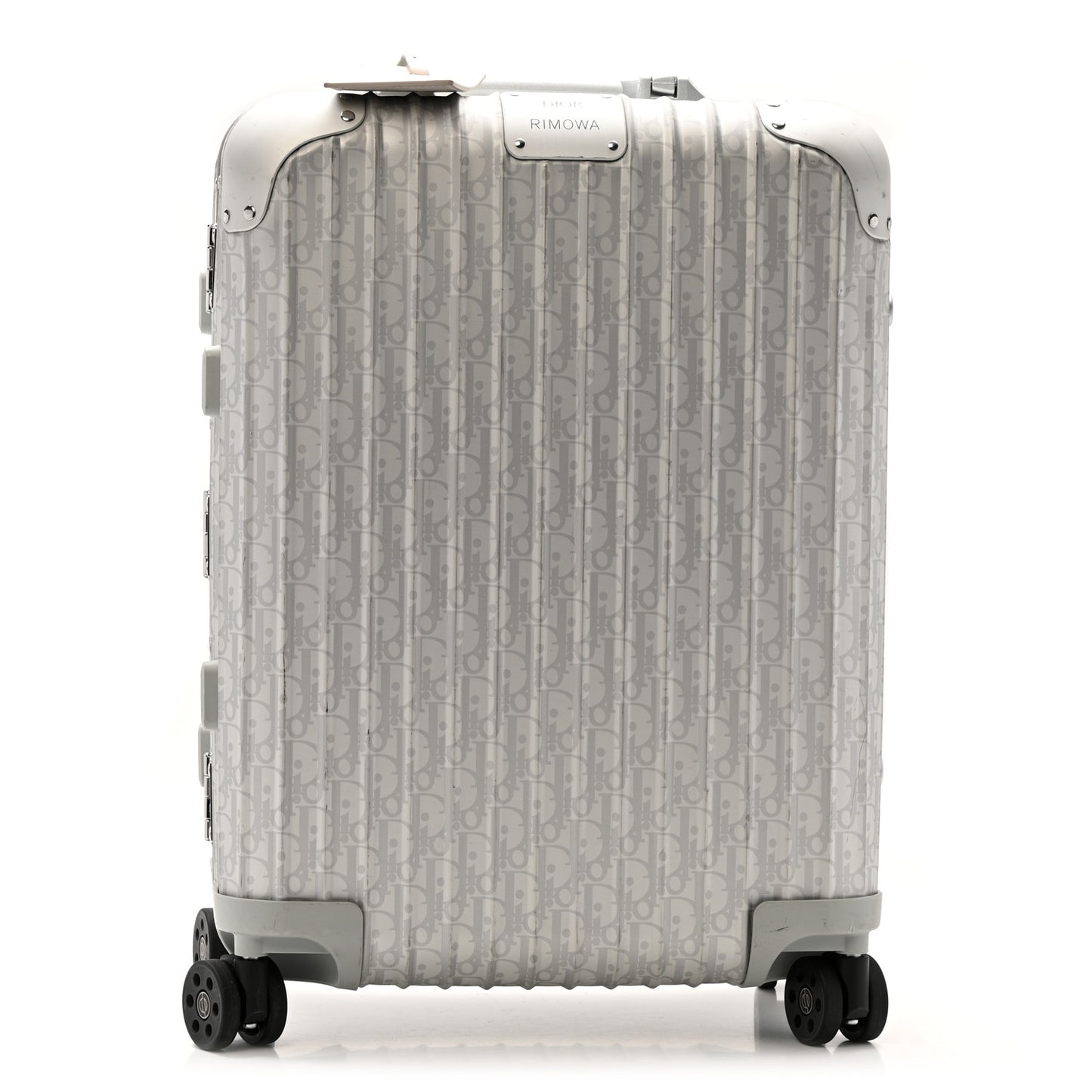 X RIMOWA Aluminum Gradient Cabin Luggage Silver