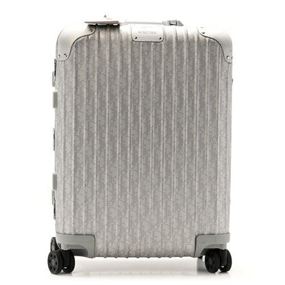 Christian Dior X RIMOWA Aluminum Gradient Cabin Luggage Silver 1 of 11
