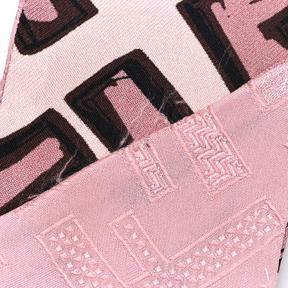 Fendi Silk Wrappy Bandeau Pink 3 of 4