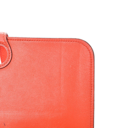 Hermes Togo Dogon Duo Wallet Capucine 13 of 17