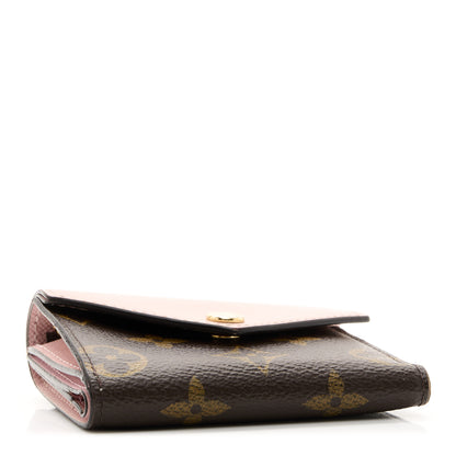Louis Vuitton Monogram Zoe Wallet Rose Ballerine 4 of 8