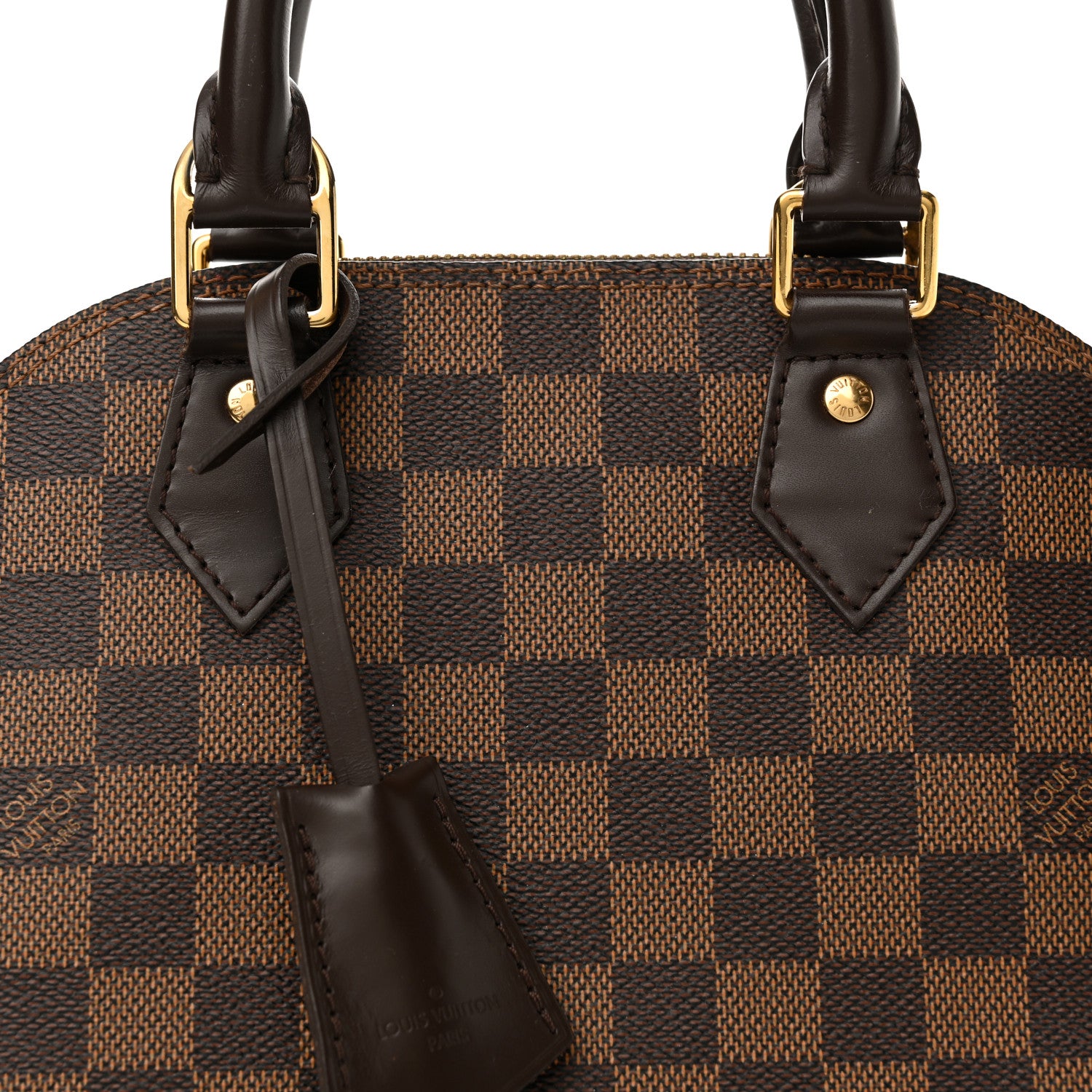 Louis Vuitton Damier Ebene Alma BB 8 of 14