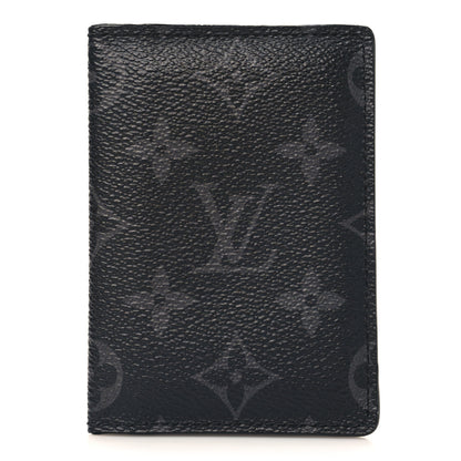 Louis Vuitton Monogram Eclipse Pocket Organizer Card Holder 1 of 6