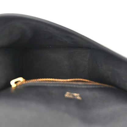 Tom Ford Calfskin Small T Clasp Tara Crossbody Bag Black 5 of 10