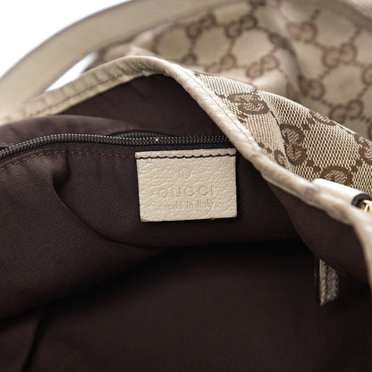 Gucci Monogram Medium Abbey Shoulder Bag Off White 5 of 17