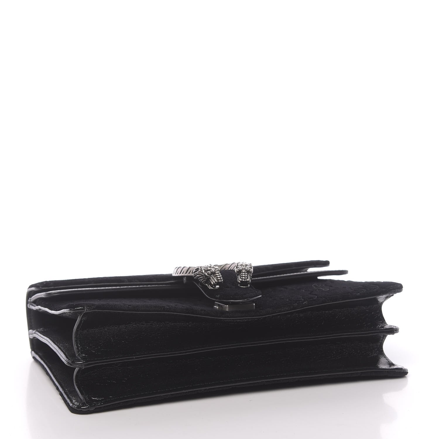 Gucci Velvet GG Monogram Small Dionysus Shoulder Bag Black 4 of 10