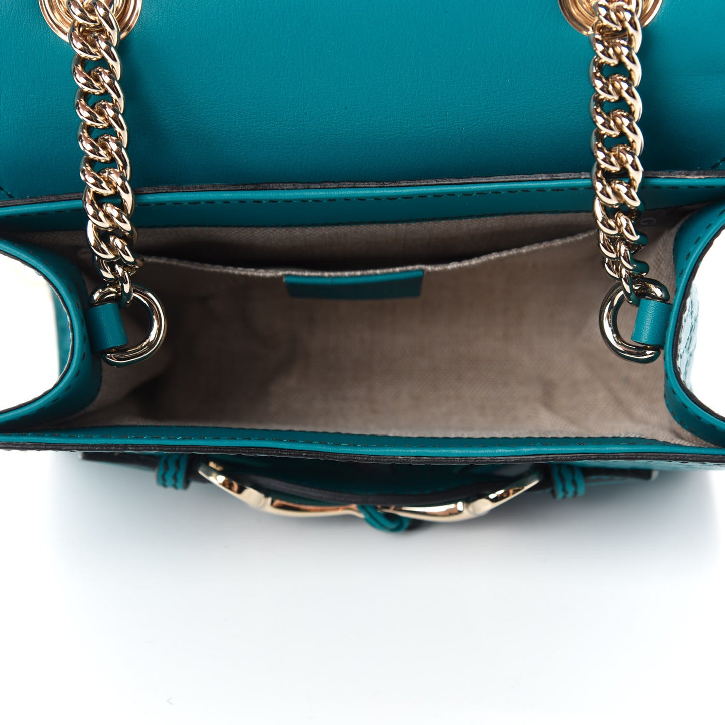 Microguccissima Mini Emily Shoulder Bag Deep Cobalt