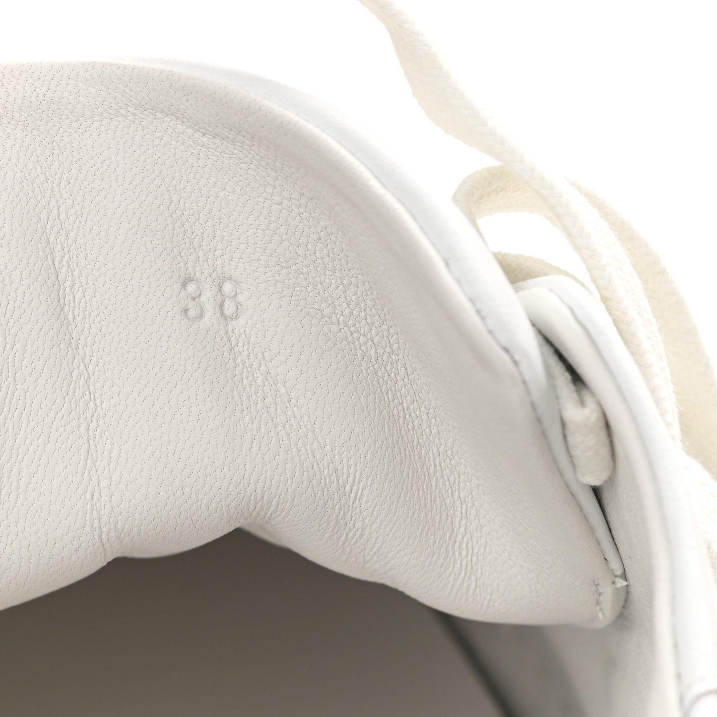 Calfskin Day Sneakers 38 White