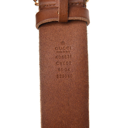 Gucci Faded Calfskin Double G 40mm Belt 85 34 Cuir 4 of 6