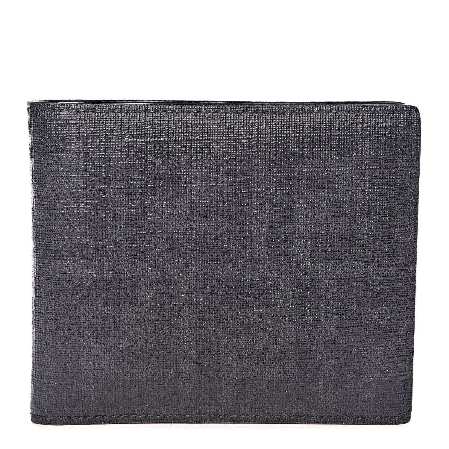 Fendi Zucca Spalmati Bi-Fold Wallet Black 1 of 7