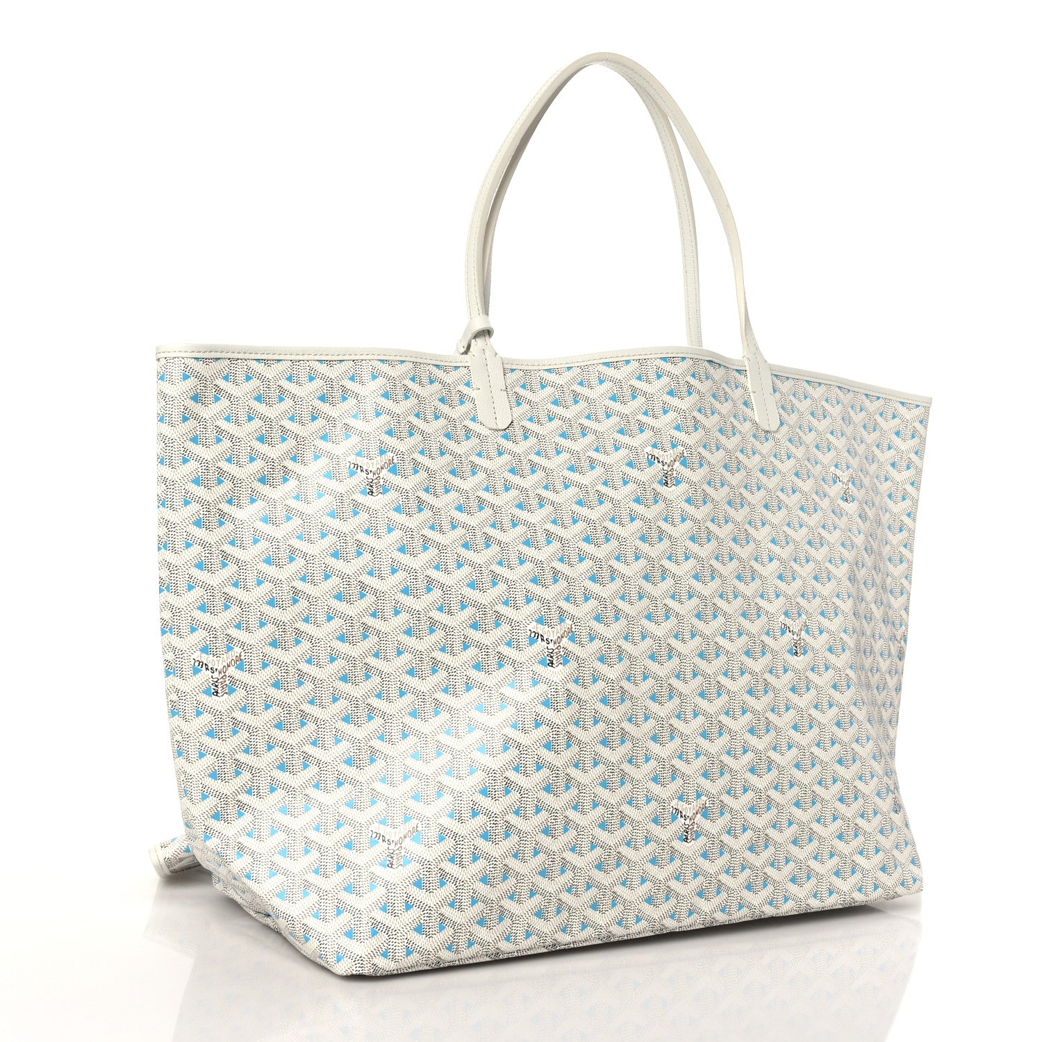 Goyard Goyardine Saint Louis Claire Voie GM White Opaline 4 of 10