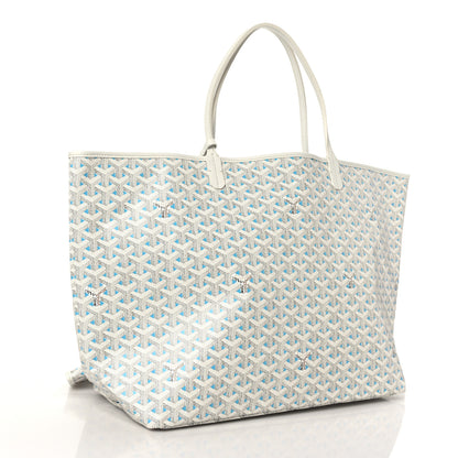 Goyard Goyardine Saint Louis Claire Voie GM White Opaline 4 of 10