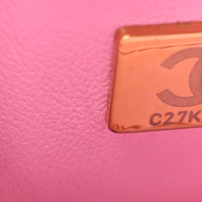 Chanel Caviar Quilted Mini Sweetheart Flap Lilac 7 of 14