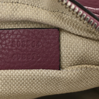 Gucci Pebbled Calfskin Small Soho Disco Bag Peonia Flower 7 of 10