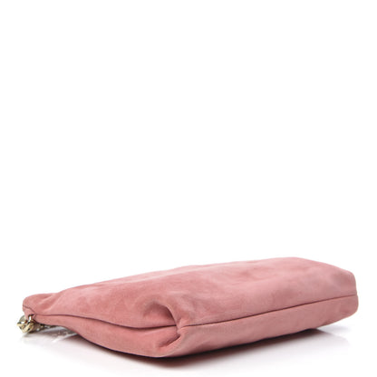 Jimmy Choo Suede Callie Shoulder Bag Candyfloss 4 of 9