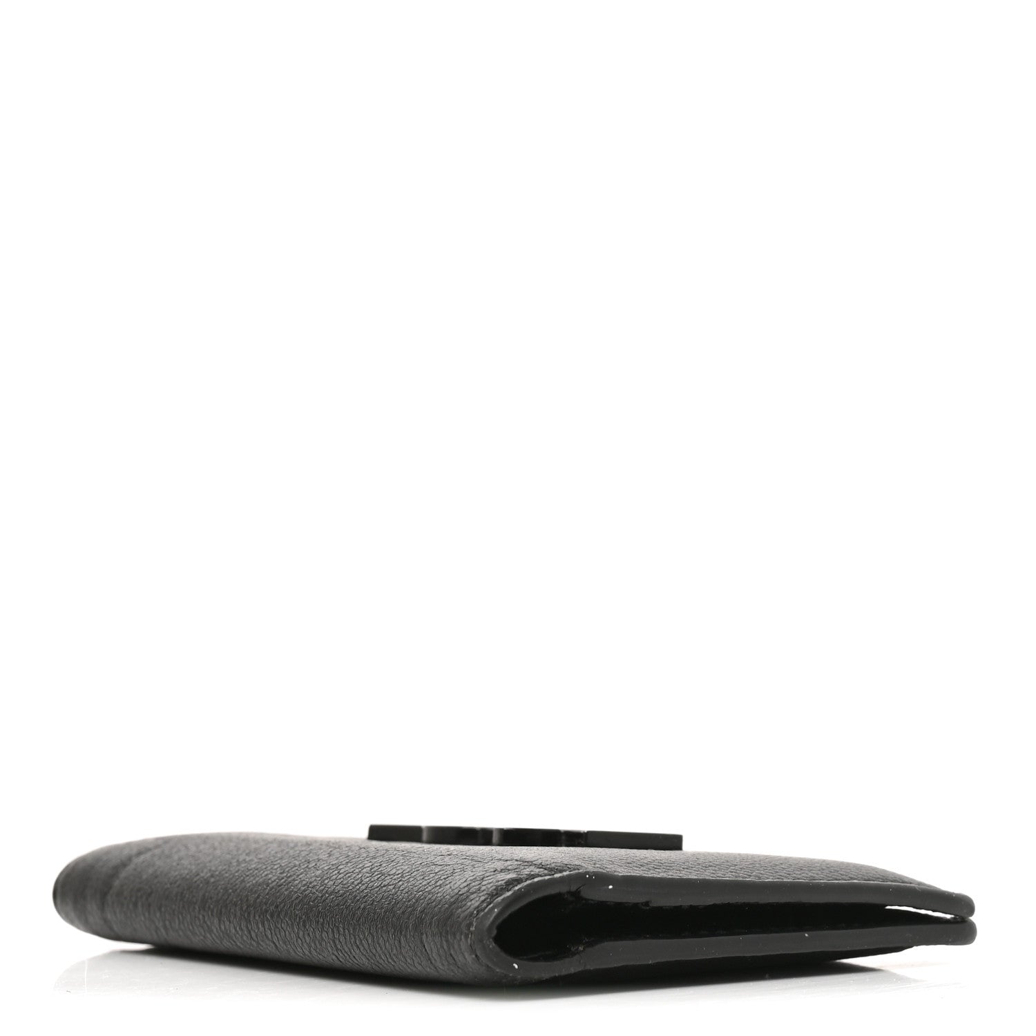 Saint Laurent Grain De Poudre Monogram Bi-Fold Wallet Black 4 of 7