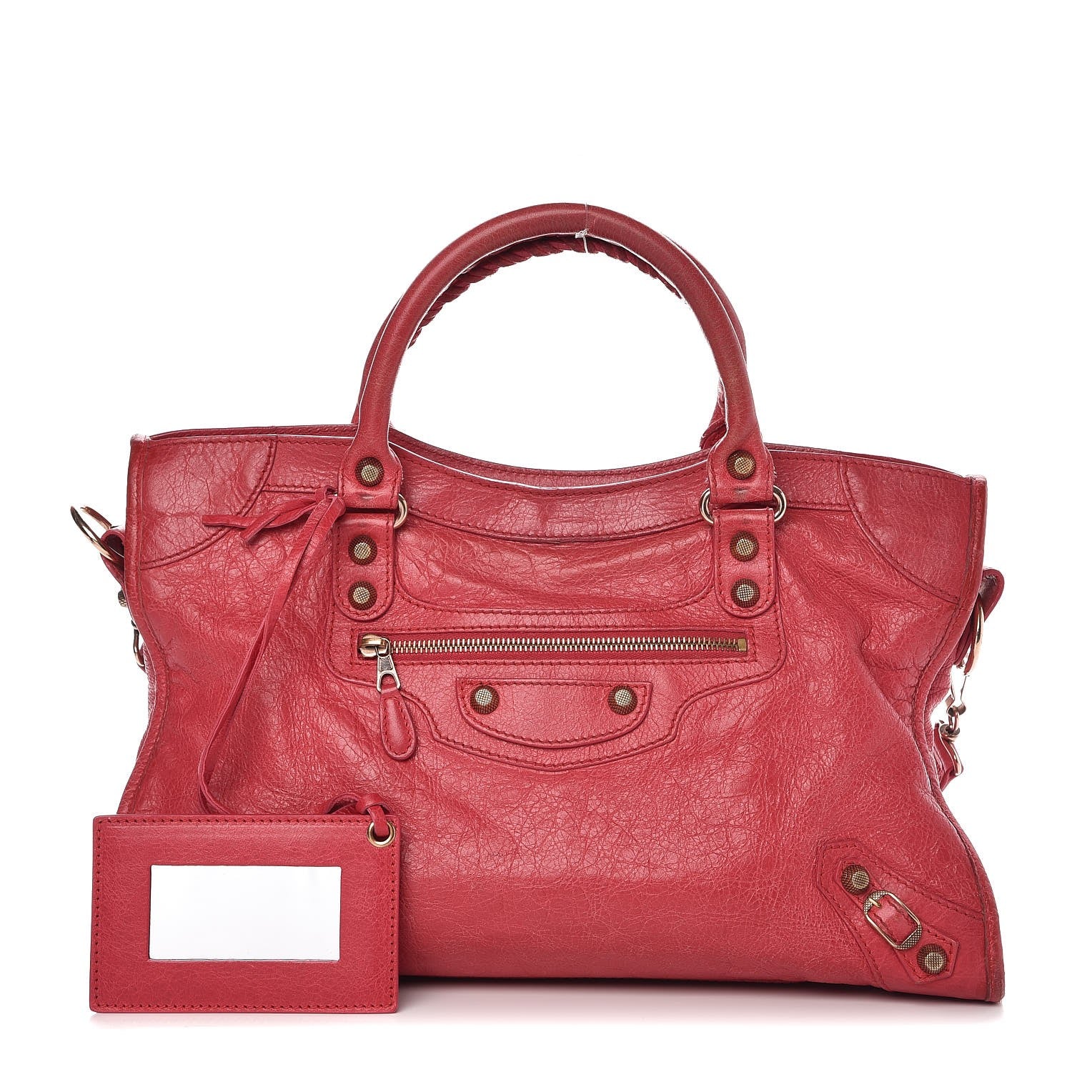 Balenciaga Agneau Giant 12 Rose Gold Hardware City Rose Thulian 1 of 27