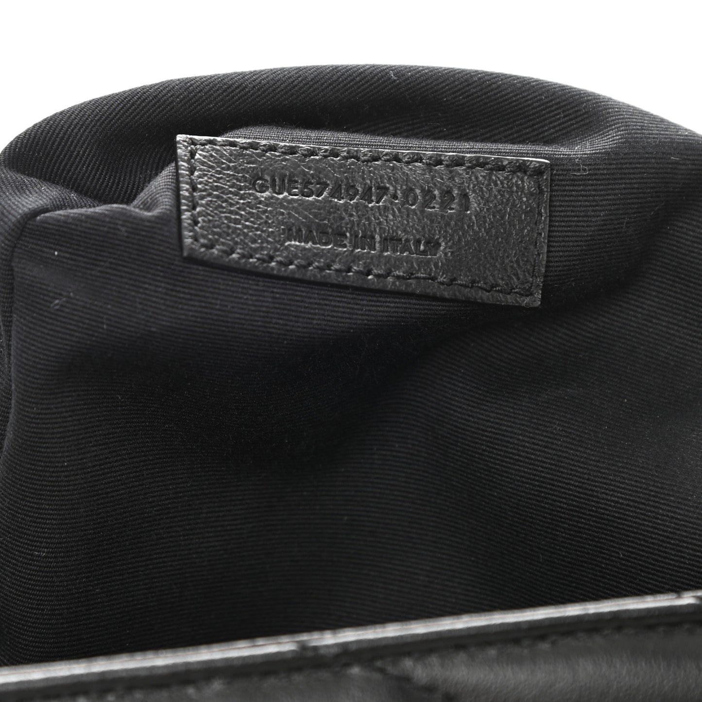 Calfskin Y Quilted Monogram Large Loulou Chain Satchel Black